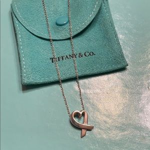 Tiffany & Co. Paloma Picasso Loving Heart Pendant Necklace